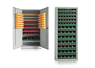 Armários e Prateleiras de Armazenamento de Componentes