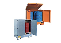 Tanques de Proteção com Superfície de Chapa Metálica