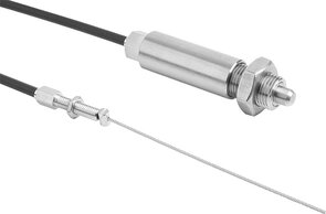 Arretierbolzen Edelstahl mit Fernbetätigung