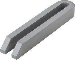 Spanneisen gabelförmig DIN 6315, Stahl und Aluminium