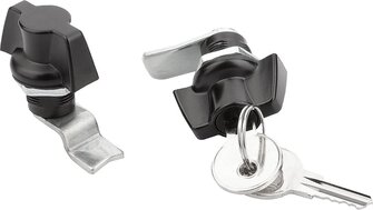 Drehriegel kompakt mit Knebelbetätigung