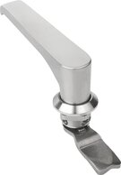 Drehriegel Edelstahl mit L-Griff