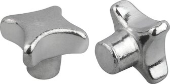 Kreuzgriffe ähnlich DIN 6335 aus Aluminium