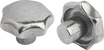 Sterngriffe ähnlich DIN 6336 aus Aluminium