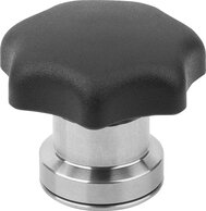 Sterngriffe Kunststoff mit Spannkraftverstärker