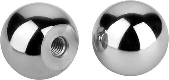 Kugelknöpfe Edelstahl oder Aluminium DIN 319