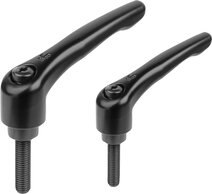 Klemmhebel mit Außengewinde