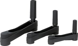 Handkurbeln mit Zylindergriff drehbar