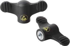 Flügelgriffe antistatisch