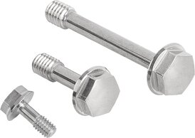 Sechskantschrauben mit Dünnschaft im Hygienic DESIGN