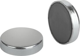 Flachgreifer, Flachtopfmagnete