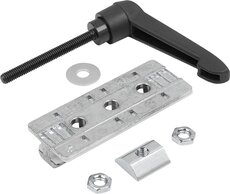 Profilgleiter mit Klemmhebel