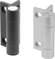 Federscharniere Aluminiumprofil-Spannfederscharniere 0,7 Nm