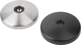 Teller für Gelenkfüße aus Zinkdruckguss oder Edelstahl