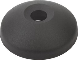 Teller für Stellfüße aus Kunststoff