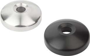 Teller für Stellfüße aus Zinkdruckguss oder Edelstahl