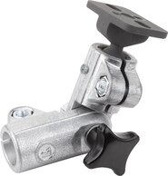 Rohrverbinder Gelenk Aluminium mit Kugelgelenk