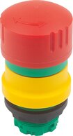 Not-Halt-Taster Einbauversion Ø 22,3 mm mit Kontaktblöcken