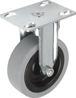 Stahlblech-Lenk- und Bockrollenschwere Ausführung