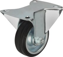 Stahlblech-Lenk- und Bockrollen Standard-Ausführung