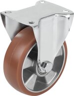 Stahlblech-Lenk- und Bockrollen schwere Ausführung