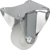 Stahlblech-Lenk- und Bockrollen schwere Ausführung