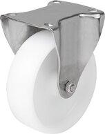 Lenk- und Bockrollen Edelstahl Standard-Ausführung