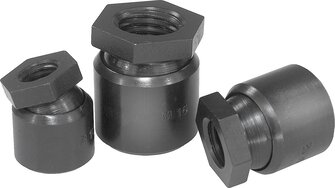 Auflagebolzen und Positionsfüße - inch