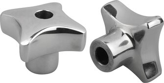 Kreuzgriffe ähnlich DIN 6335 Edelstahl, inch