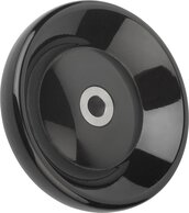 Scheibenhandräder ohne Griff, inch