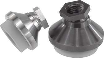 Stellfüße, Maschinenfüße - inch