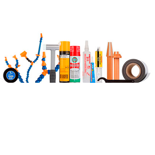 Technisches Zubehör und Ausrüstung für das Produktionsumfeld