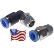 Acessórios de encaixe IQS - polegadas (1-8" - 1-2")