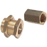 Colares e conectores roscados