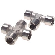 Peças em T e peças cruzadas