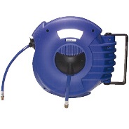 Bobinas de mangueira e enroladores de cabos