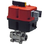 Válvulas de esfera de accionamento eléctrico