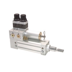 Cilindro do travão a óleo (dimensões de montagem principais de acordo com a norma ISO 15552)