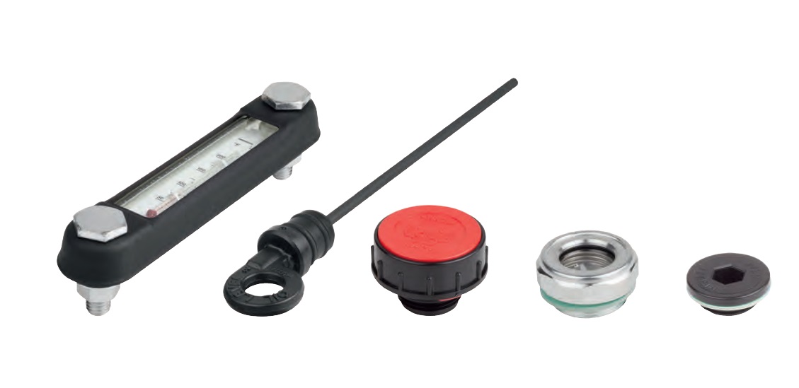 KIPP Indicadores de nível e tampões roscados