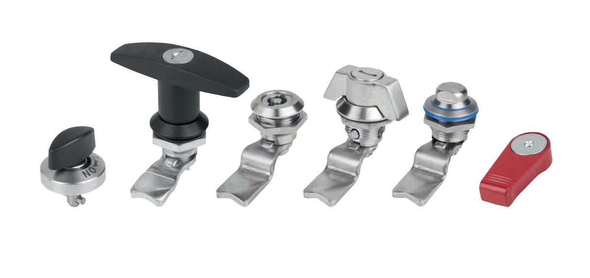 KIPP Chaves fecho, perfis para proteção de cantos e bordas