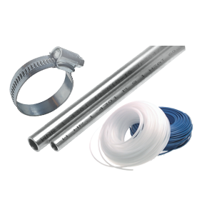 Tubagem - mangueiras - tubos - braçadeiras e acessórios