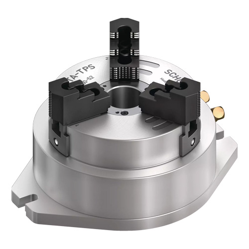 Stationary lathe chucks