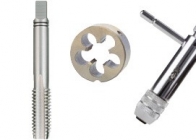 Torneira de parafuso e matrizes redondas