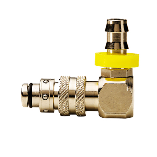 Acoplamento de Mangueira, Push Lock, 90º