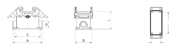 ESTRUTURA DUPLAFICHA LATERAL 2 GRAMPO