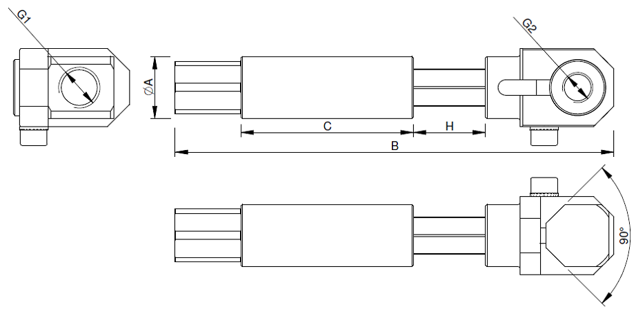 Compensador Telescópico Não Rotativo