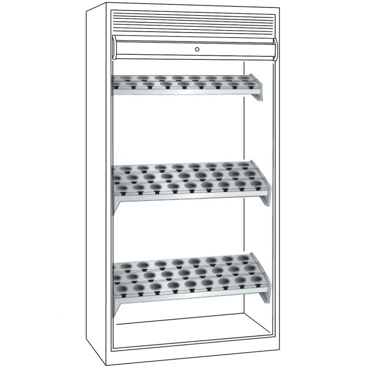 ARMÁRIO DE FERRAMENTAS NC COM PERSIANA LISTA 15635 -18395