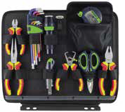 MALA COM CONJUNTO DE 45 FERRAMENTAS PARA ELECTRICISTAS, COM APROVAçãO TSA WODEX WX9320/TS45