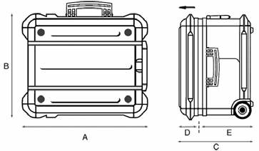 MALA COM CONJUNTO DE 45 FERRAMENTAS PARA ELECTRICISTAS, COM APROVAçãO TSA WODEX WX9320/TS45