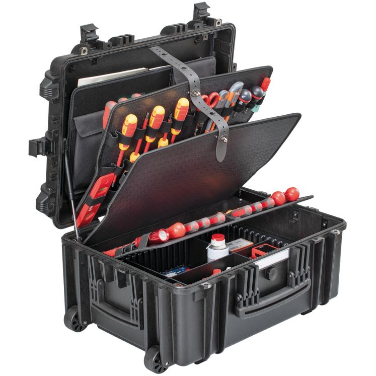 MALA DE SERVIçO COM RODAS DE ALTA RESISTêNCIA, 538X405X250 F7180